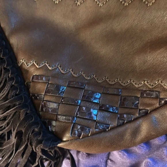 Jimmy Choo Crossbody fringe bagš - Picture 12 of 17